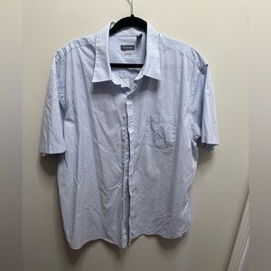 Men’s Van Heusen Classic Fit Short Sleeve Button Up Dress Shirt